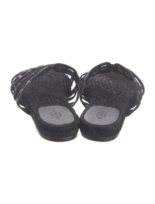 Hermès Acone Leather Slides