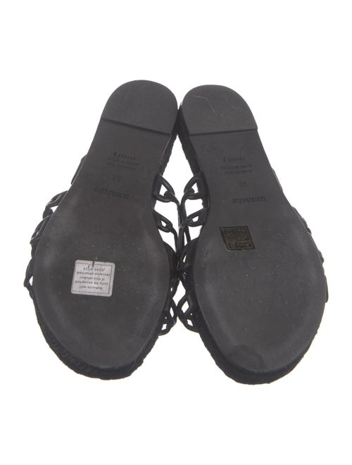 Hermès Acone Leather Slides