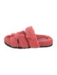 Hermès Chypre Shearling Slides