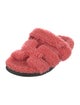 Hermès Chypre Shearling Slides