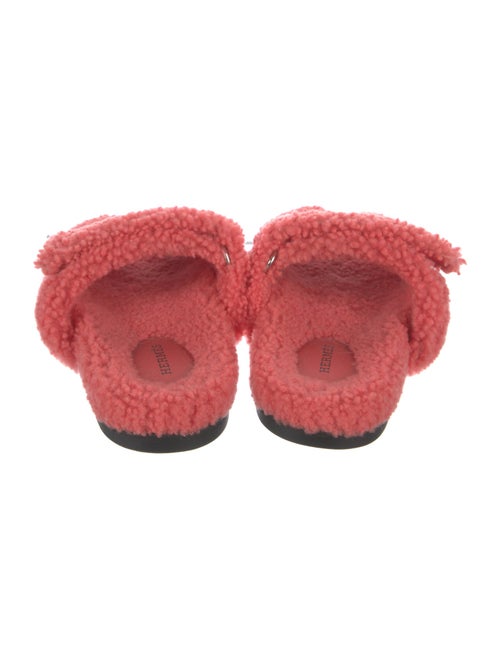 Hermès Chypre Shearling Slides