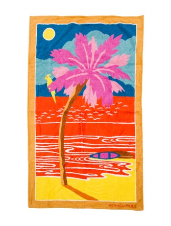 Hermès Tropical Cotton Beach Towel