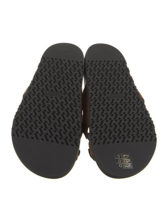 Hermès Chypre Suede Slides