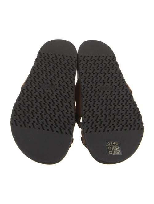 Hermès Chypre Suede Slides