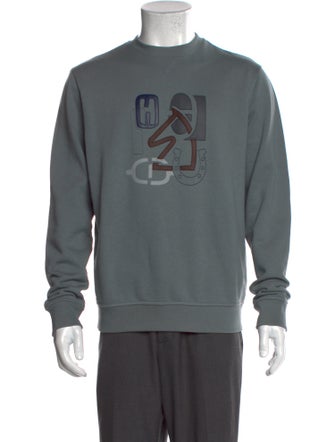 Hermès Graphic Print Crew Neck Sweatshirt
