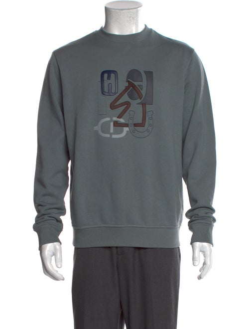 Hermès Graphic Print Crew Neck Sweatshirt