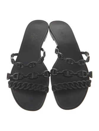 Hermès Rivage Chaîne d'Ancre Insignia Slides