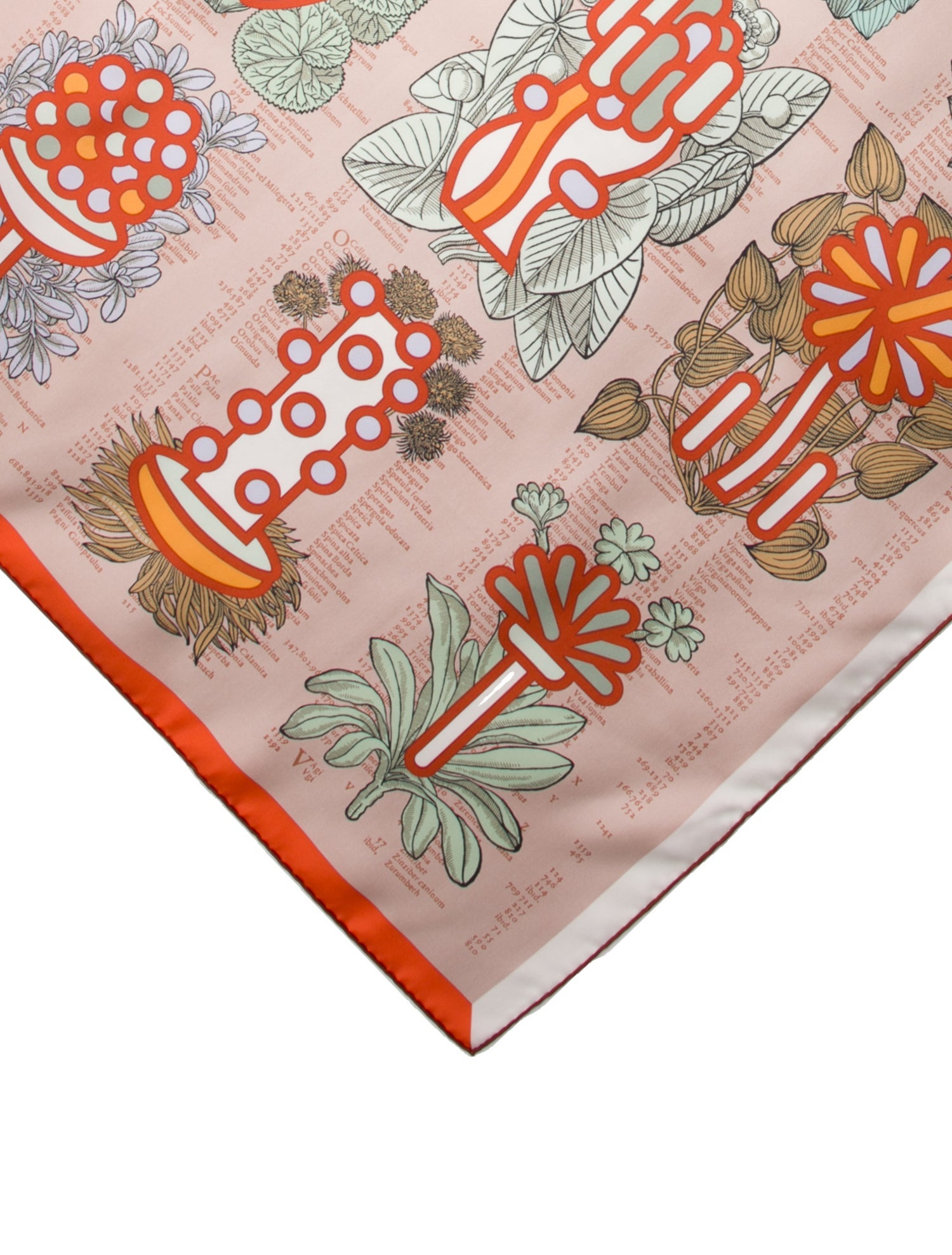 Hermès Botanica Grafica Double Face Silk Scarf w/ Tags