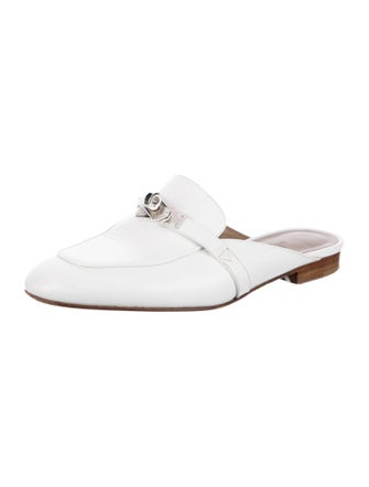 Hermès Oz Leather Mules