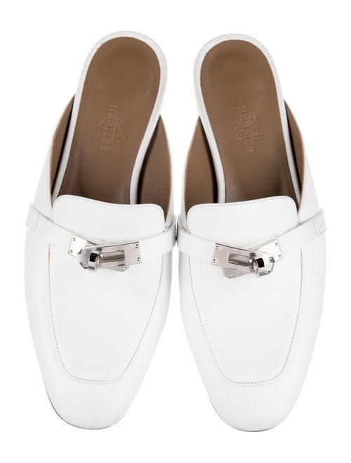 Hermès Oz Leather Mules