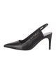 Hermès Lover 80 Leather Slingback Pumps