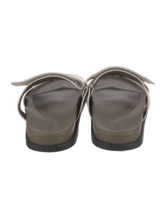 Hermès Chypre Leather Slides