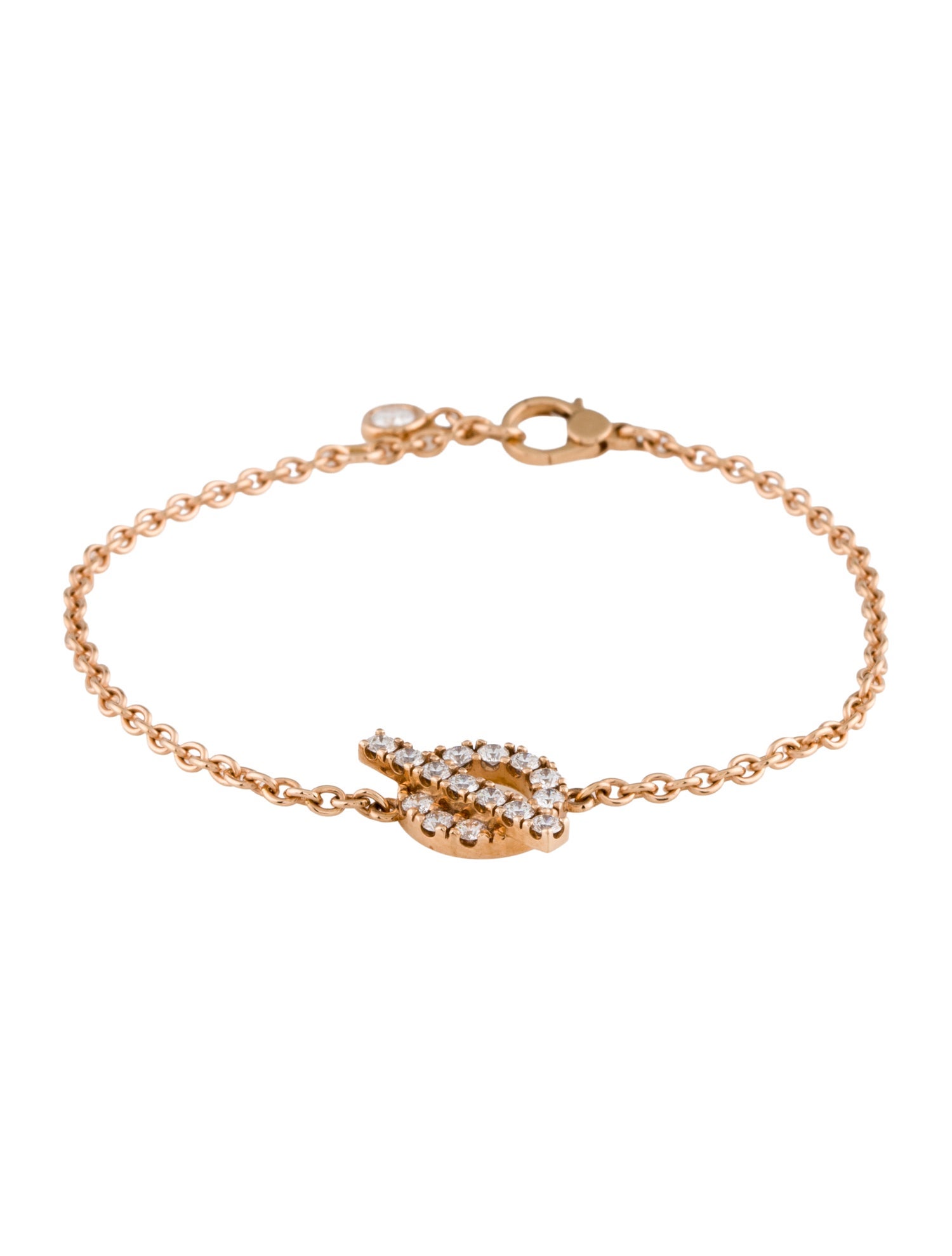 Hermès 18K Diamond Finesse Bracelet