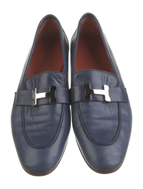 Hermès Paris H Logo Loafers