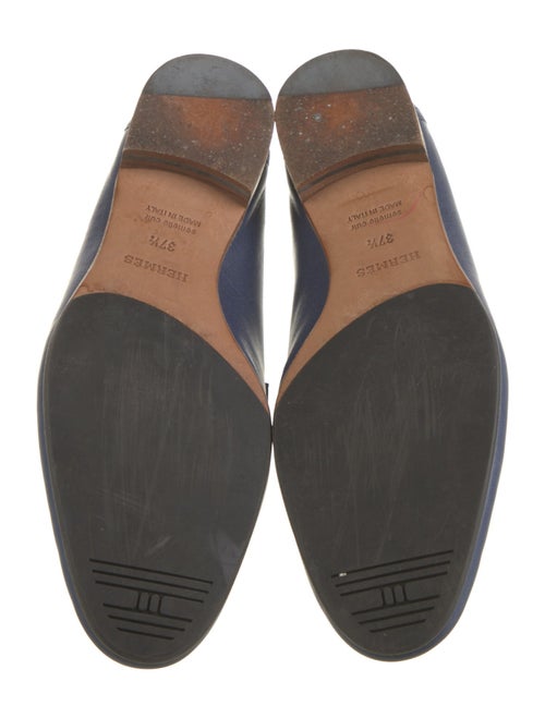 Hermès Paris H Logo Loafers