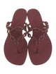 Hermès Island Chaîne d'Ancre Insignia T-Strap Sandals