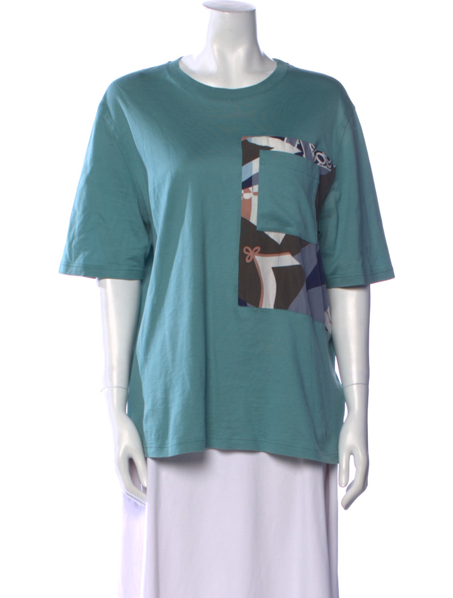 Hermès Graphic Print Crew Neck T-Shirt