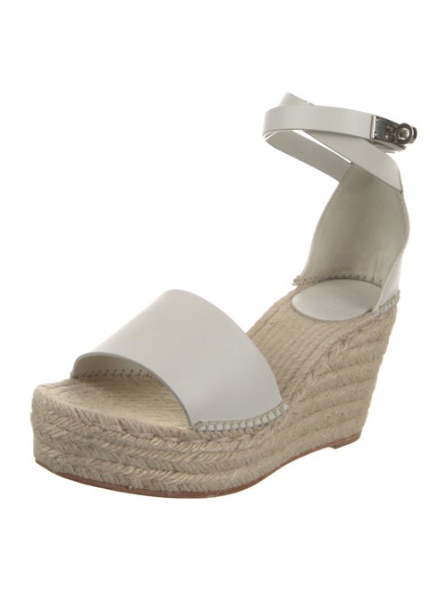 Hermès Tipoli Leather Espadrilles