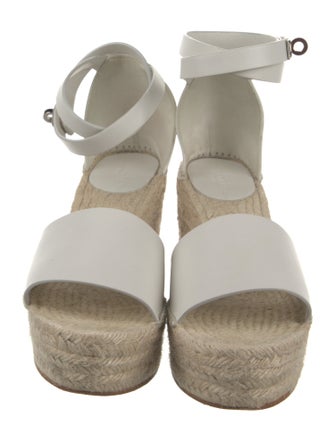 Hermès Tipoli Leather Espadrilles