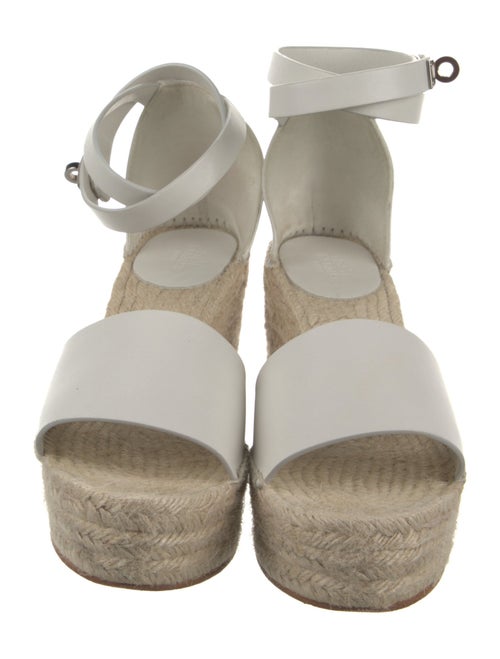 Hermès Tipoli Leather Espadrilles