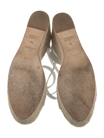 Hermès Tipoli Leather Espadrilles