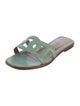Hermès Omaha Lizard Slides