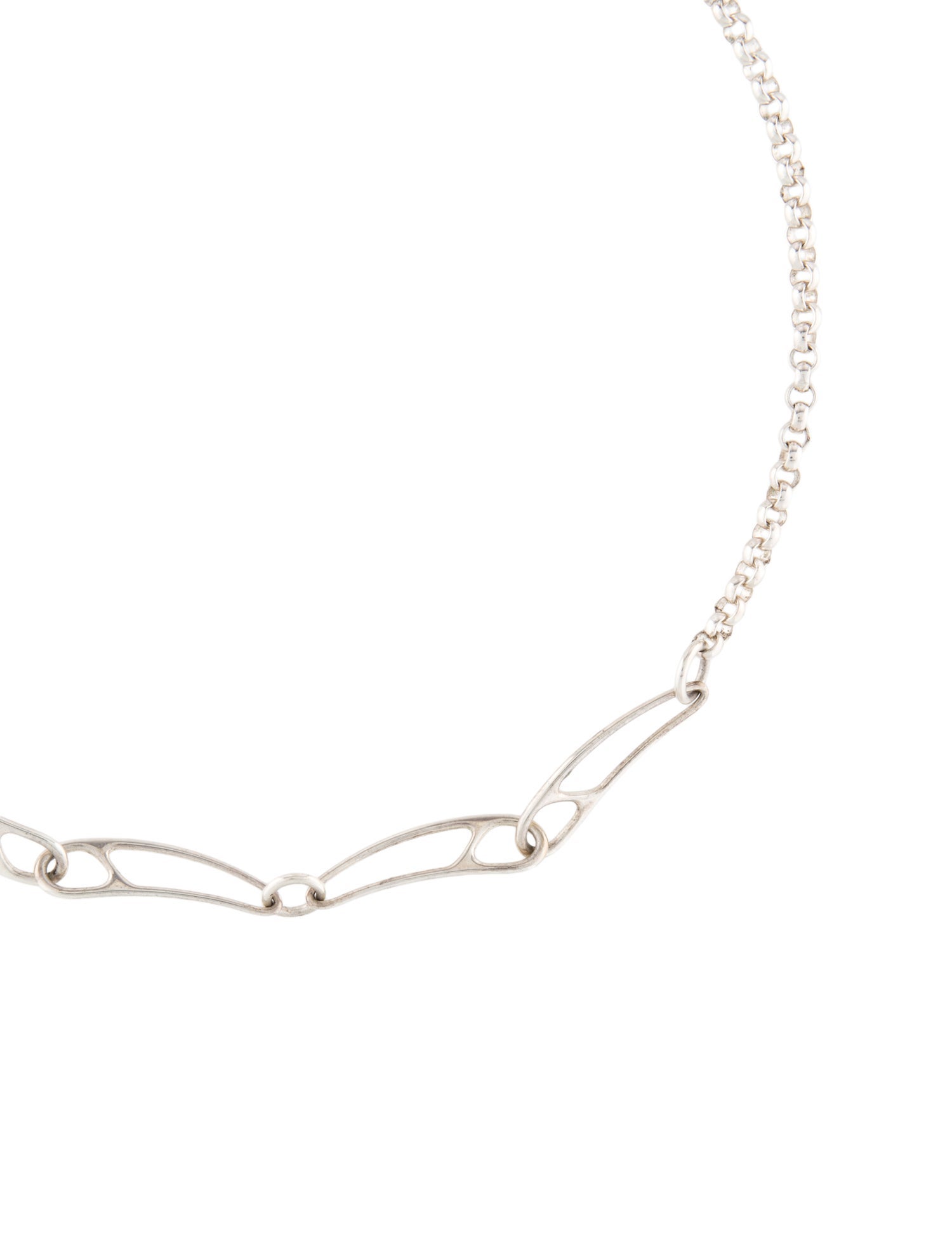 Hermès Chaine d'Ancre Punk Chain Necklace