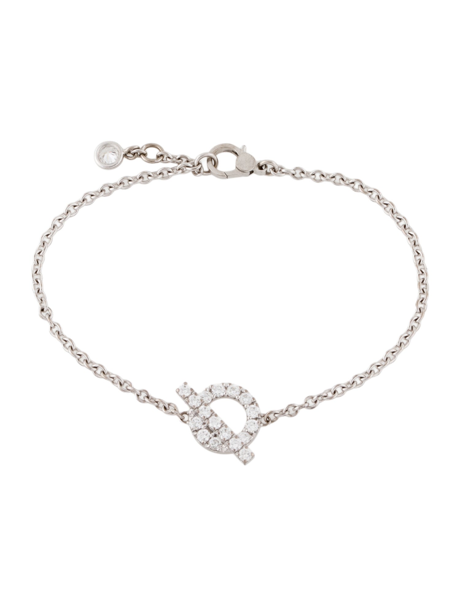 Hermès 18K Diamond Finesse Bracelet