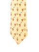 Hermès Pattern Print Silk Tie