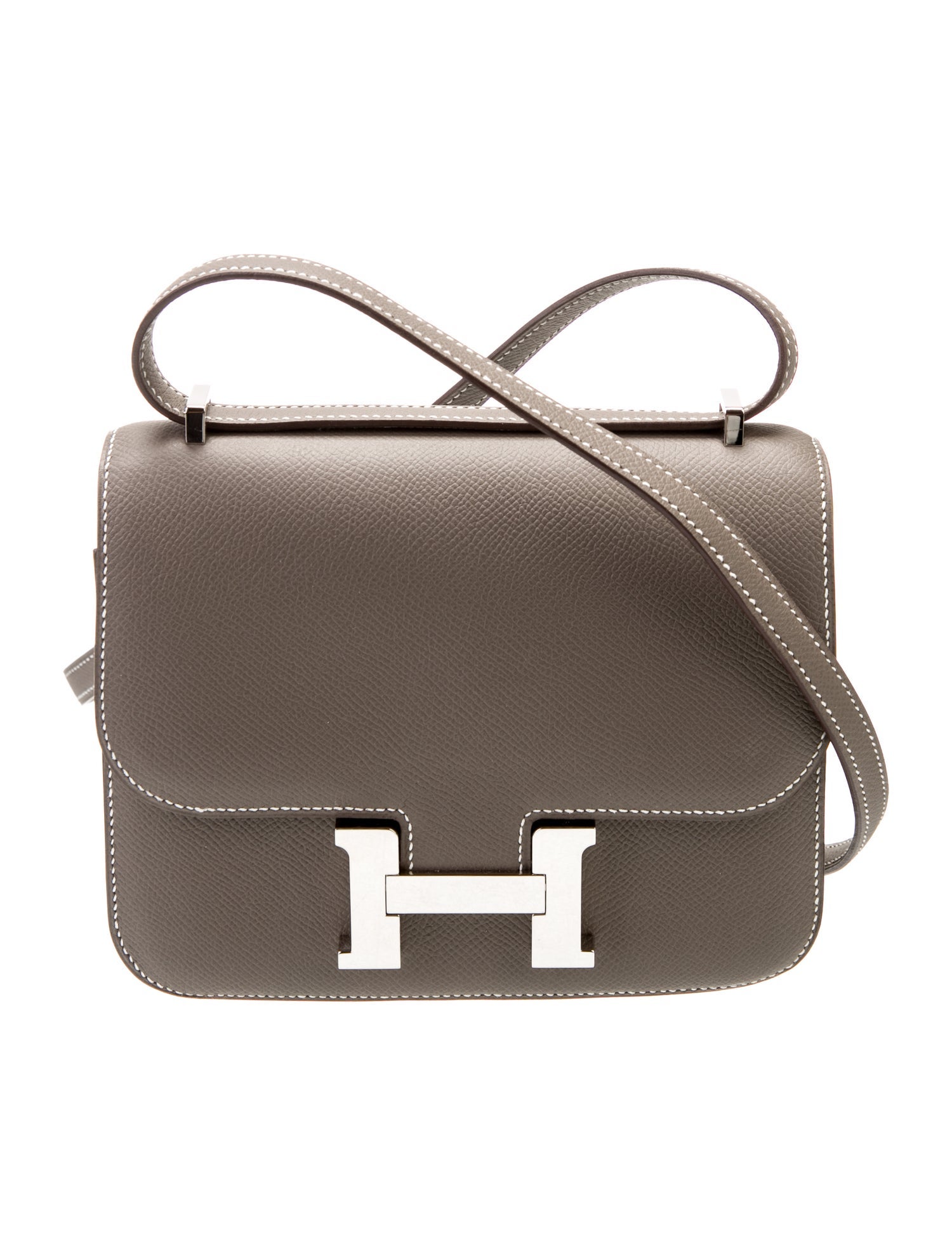 Louis Vuitton LockMe East West チェーンバッグ LOUIS VUITTON Grained Calfskin Lockme Chain East West Greige