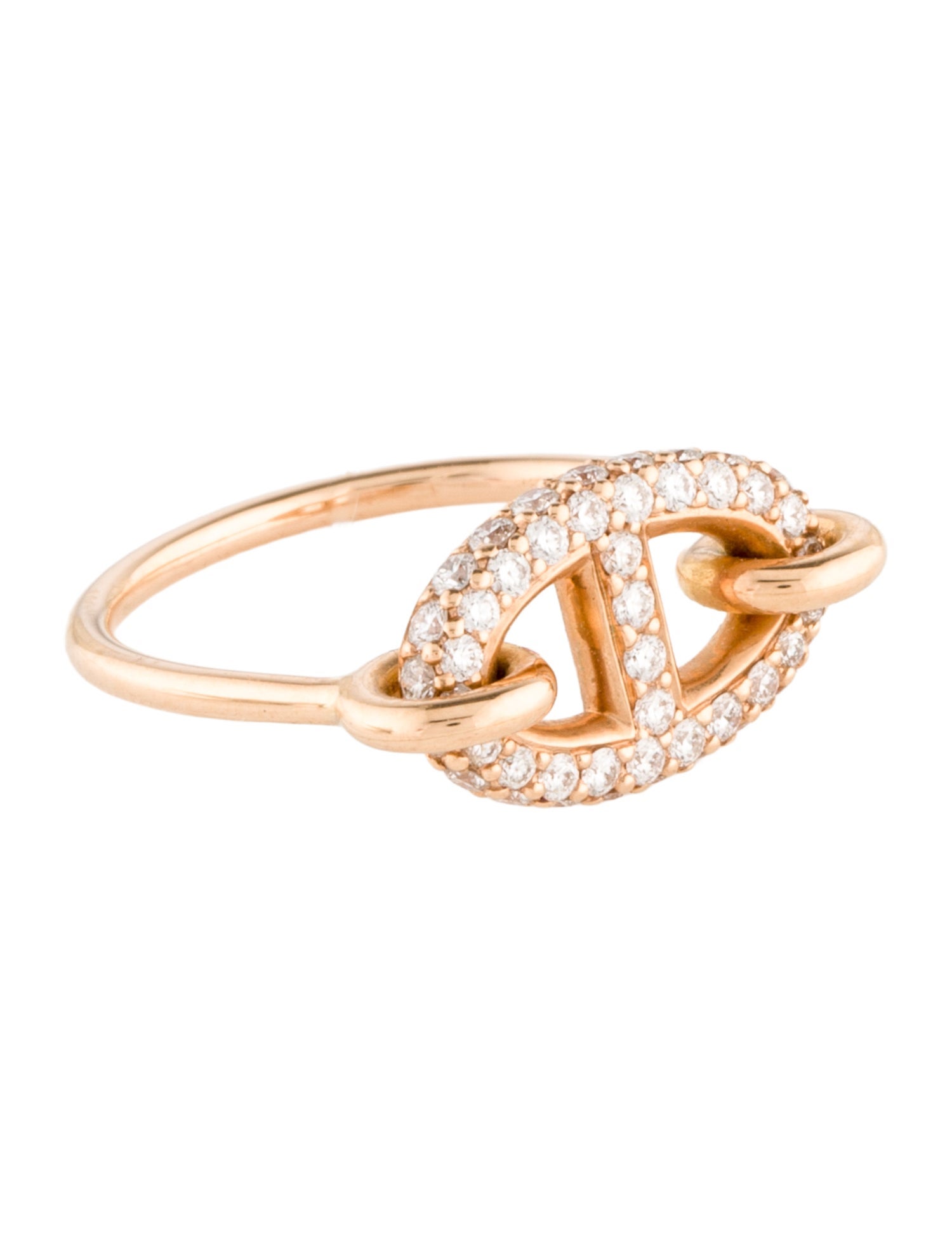 Hermès 18K Diamond Farandole Ring
