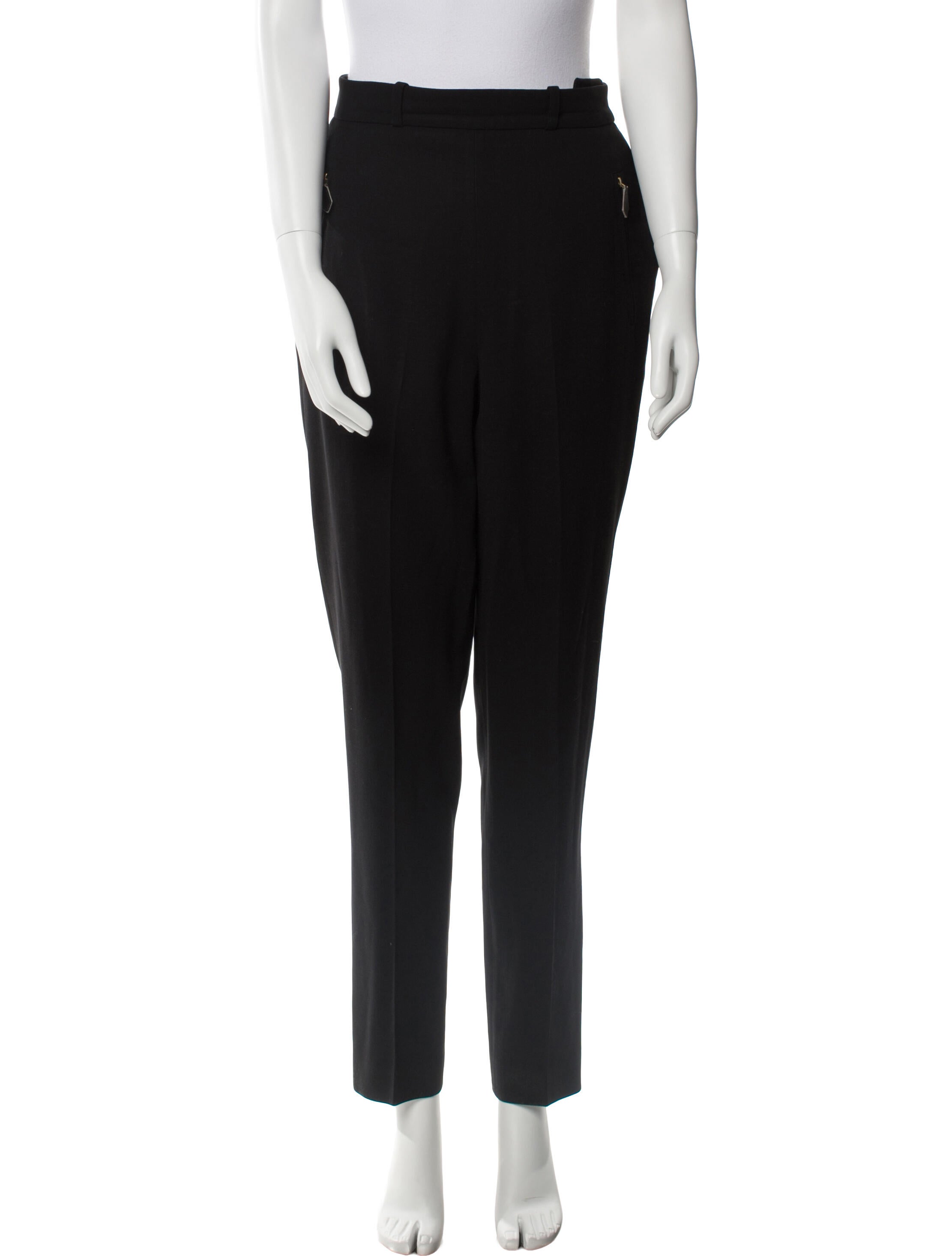 Hermès Wool Skinny Leg Pants