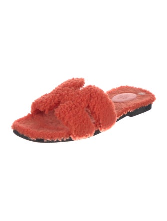 Hermès Oran Wool Slides