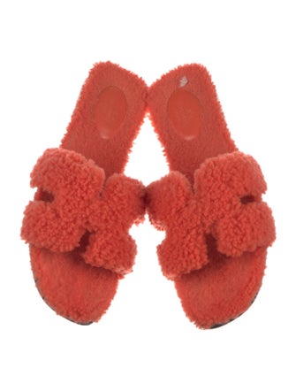 Hermès Oran Wool Slides