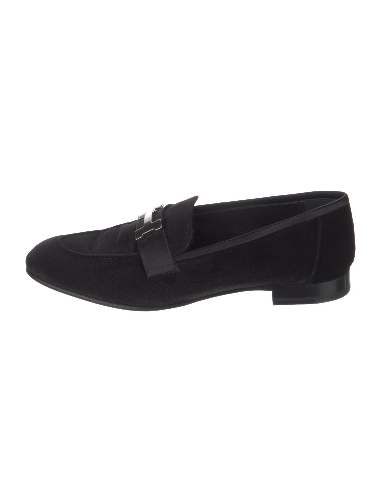 Hermès Paris H Logo Loafers