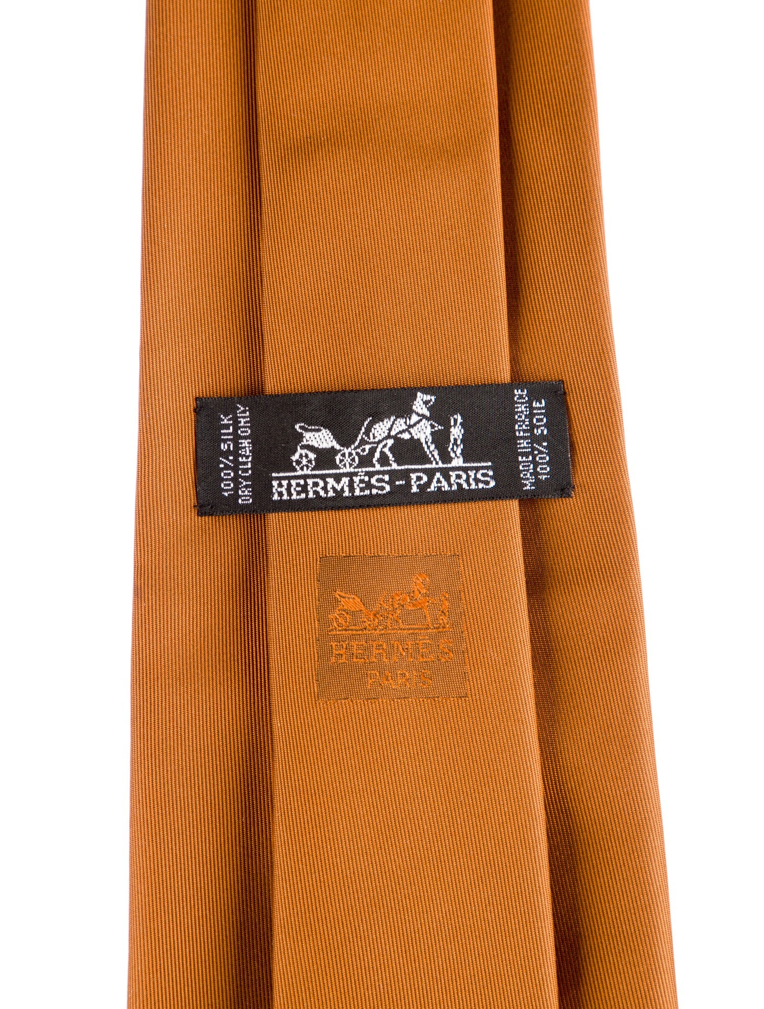 Hermès Silk Solid Tie