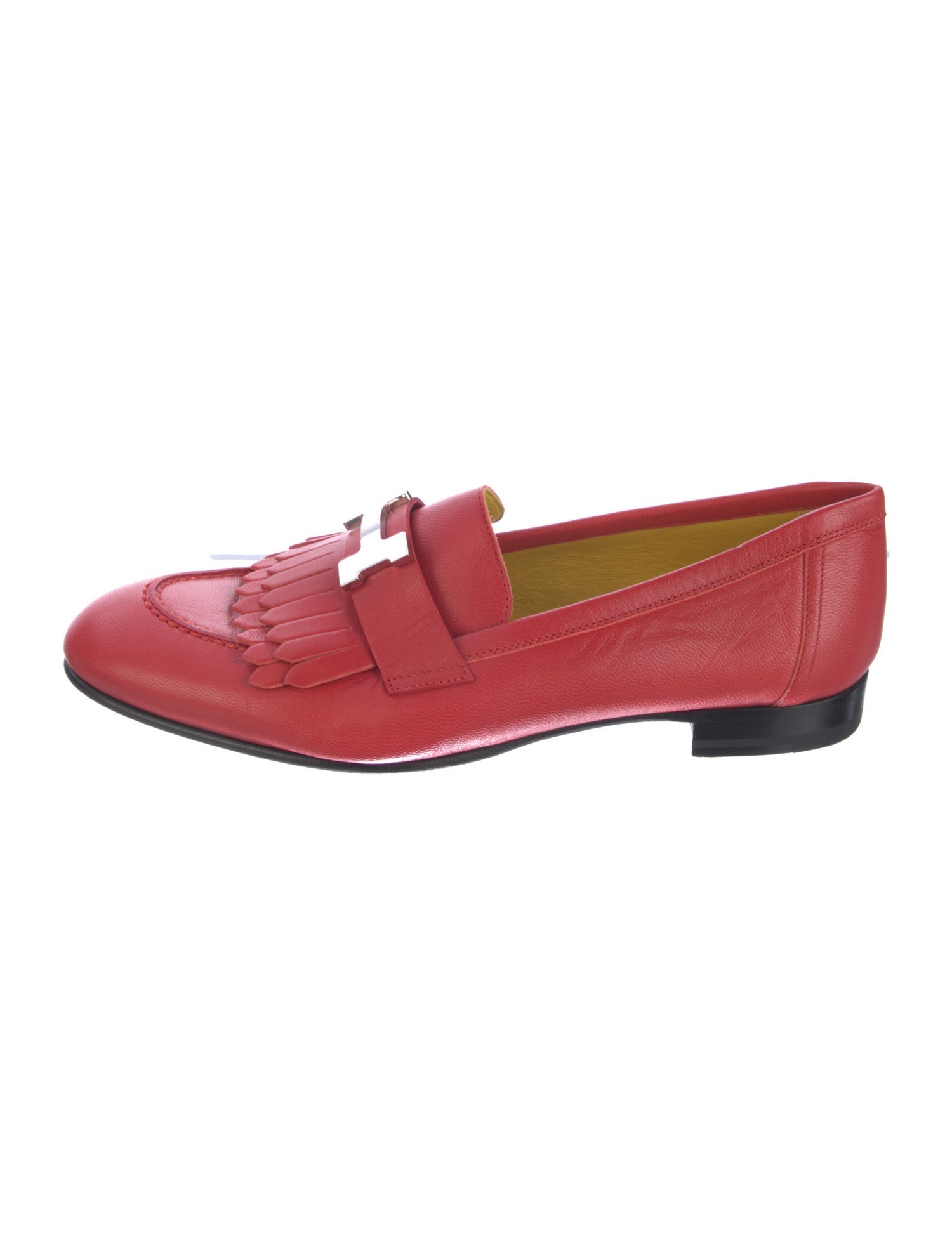 Gucci Leather Mocassino Pelle Mors - Black Flats, Shoes