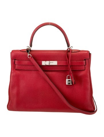 Hermès Handle Bags Togo Kelly II Retourne 35 35cm