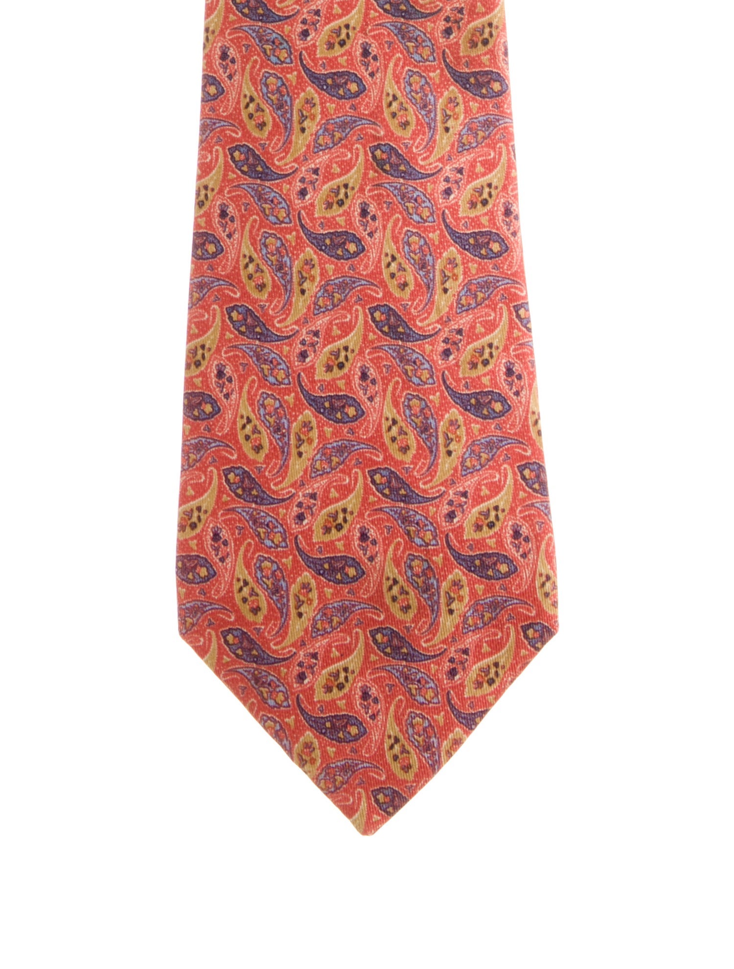 Hermès Silk Printed Tie
