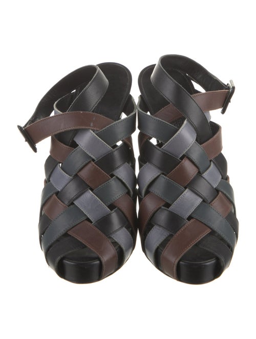 Hermès Leather Slingback Sandals