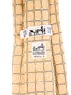 Hermès patterned silk tie