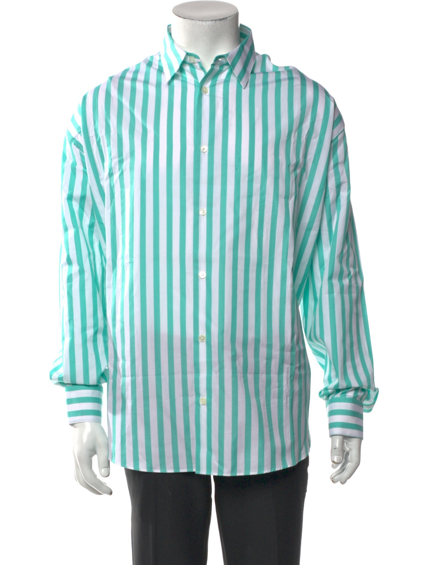 Hermès Striped Long Sleeve Shirt