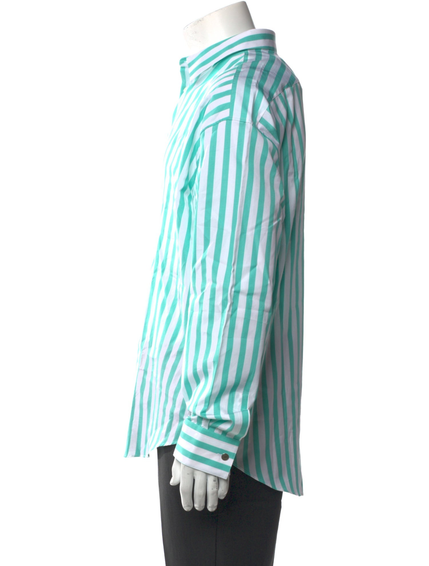 Hermès Striped Long Sleeve Shirt
