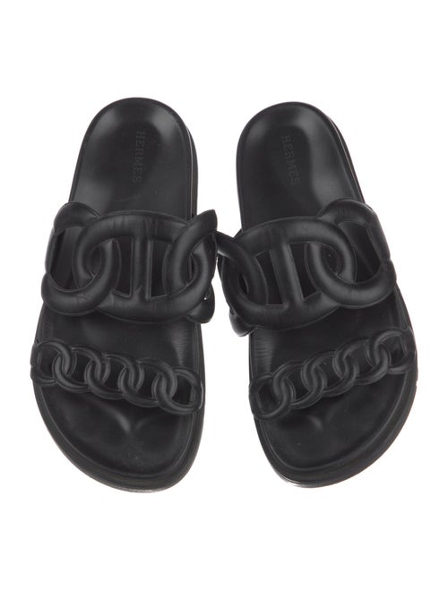 Hermès Extra Chaîne d'Ancre Insignia Slides