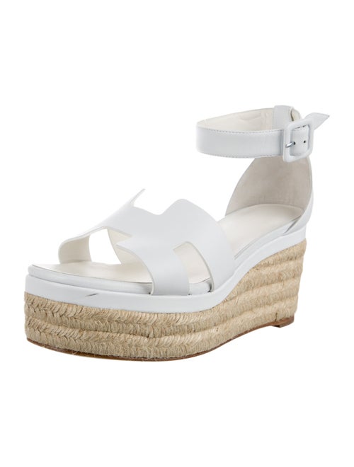 Hermès Elda H Logo Espadrilles