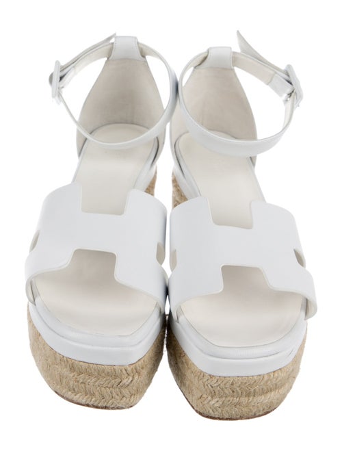 Hermès Elda H Logo Espadrilles