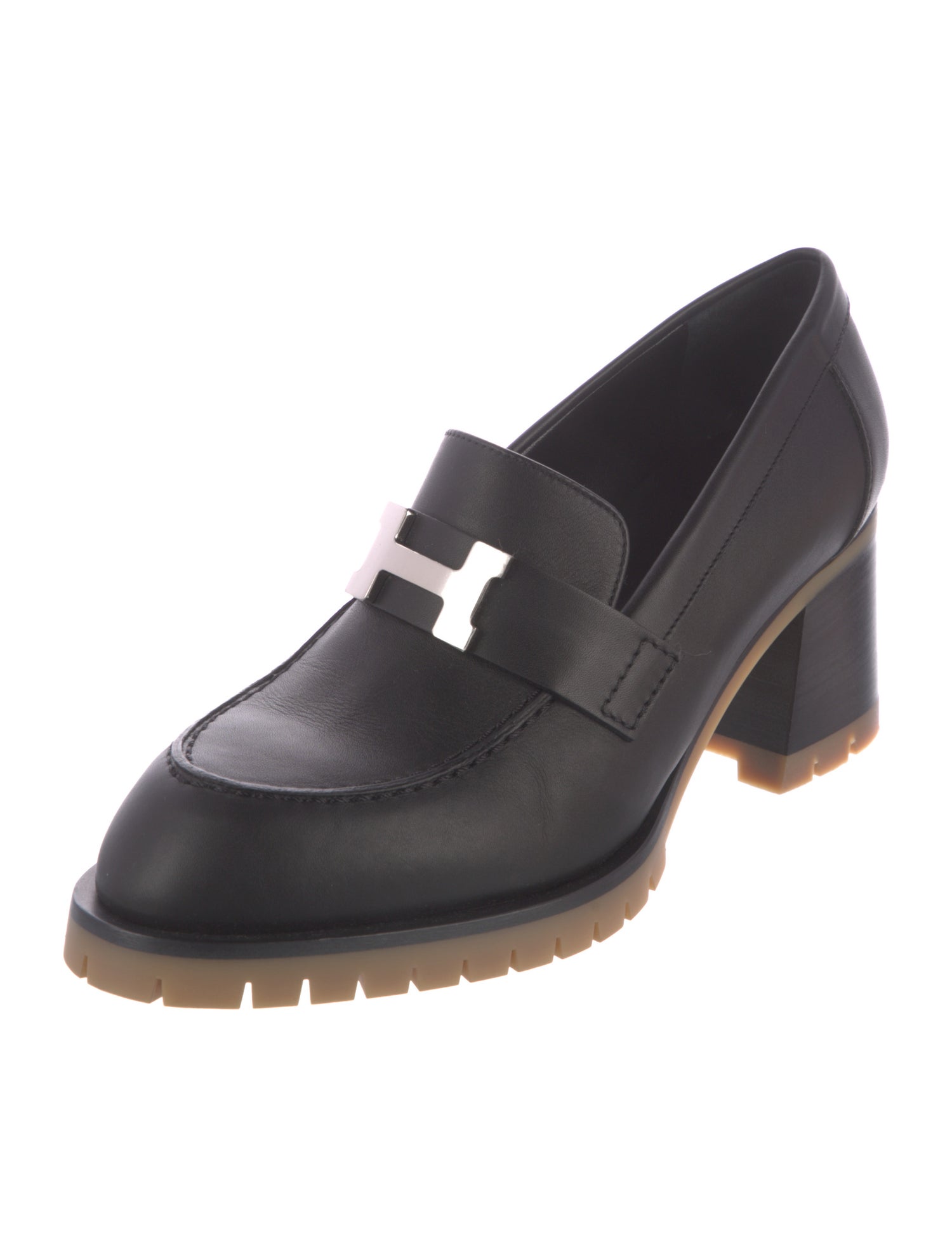 Hermès Encens 50 H Logo Sandals - Black Sandals, Shoes