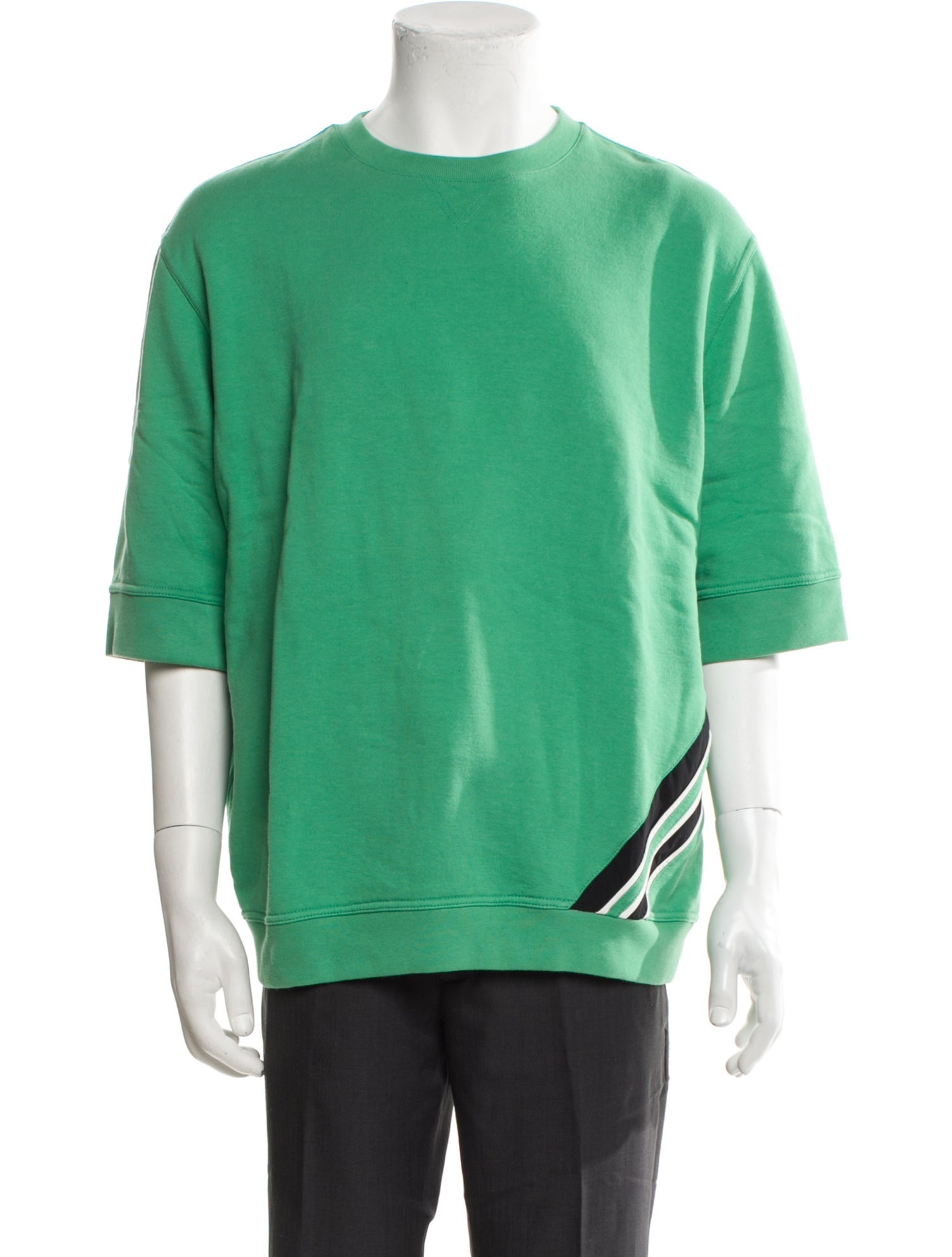 Hermès Crew Neck Three-Quarter Sleeve Sweatshirt