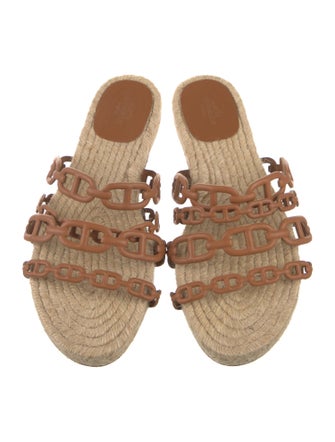 Hermès Ancone Chaîne d'Ancre Insignia Flats