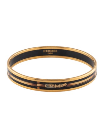 Hermès Narrow Enamel Bangle
